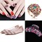 3456 Pieces Mix Size Flatback Rhinestones Glass Charms Diamantes Gems Stones for Nail Art Crafts Face Art (Mix SS3 4 5 6 8 10, Multicolor)